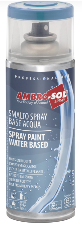 Viacúčelová farba na vodnej báze 400 ml RAL 3000 Fire Red