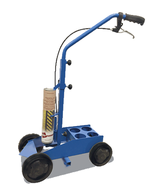 Značkovací vozík na cestársku farbu 750 ml